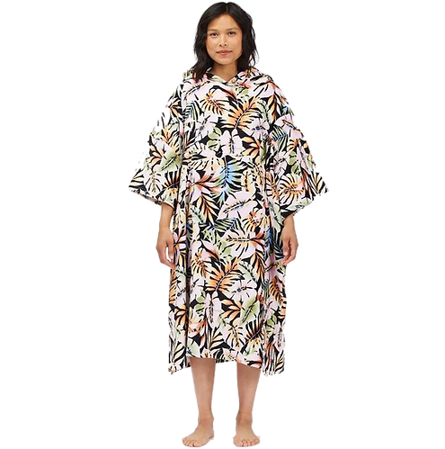 Billabong Poncho Womens- Changing towel - Paradise Black