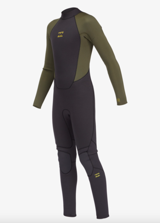 Billabong Wetsuit Intruder Junior BZ 3.2 Green Noordzee Boardstore surfshop scheveningen