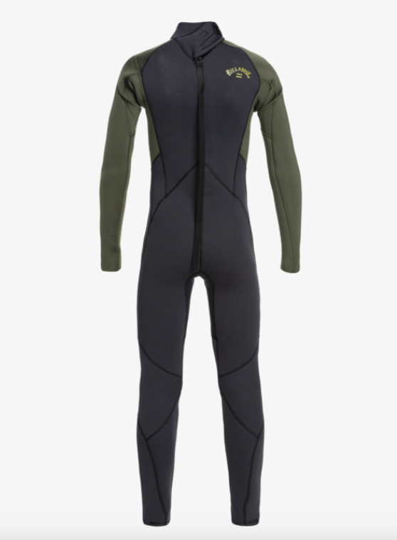 Billabong Wetsuit Intruder Junior BZ 3.2 Green Noordzee Surfshop Scheveningen