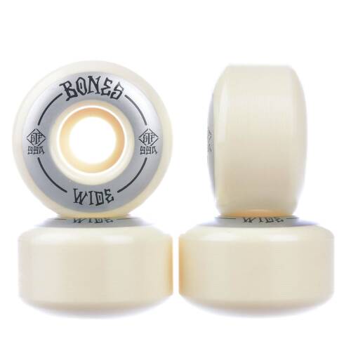 Bones Skateboard Wheels Wide 99A Natural Silver 54mm Powell peralta skate