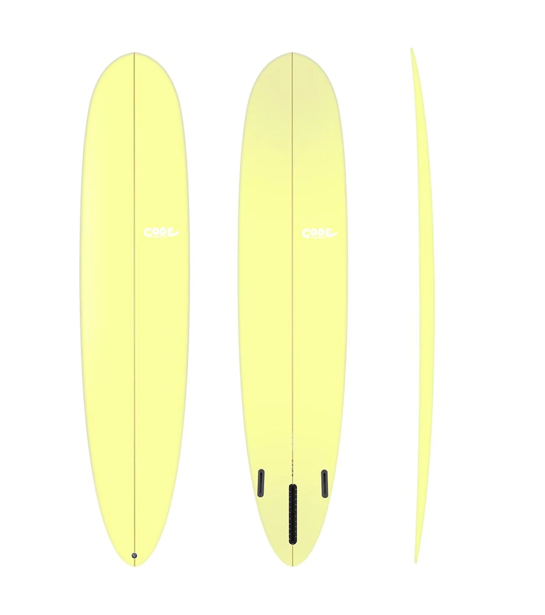 Code Surfboards Streamliner Longboard EPS - Futures - 2 + 1 Fin