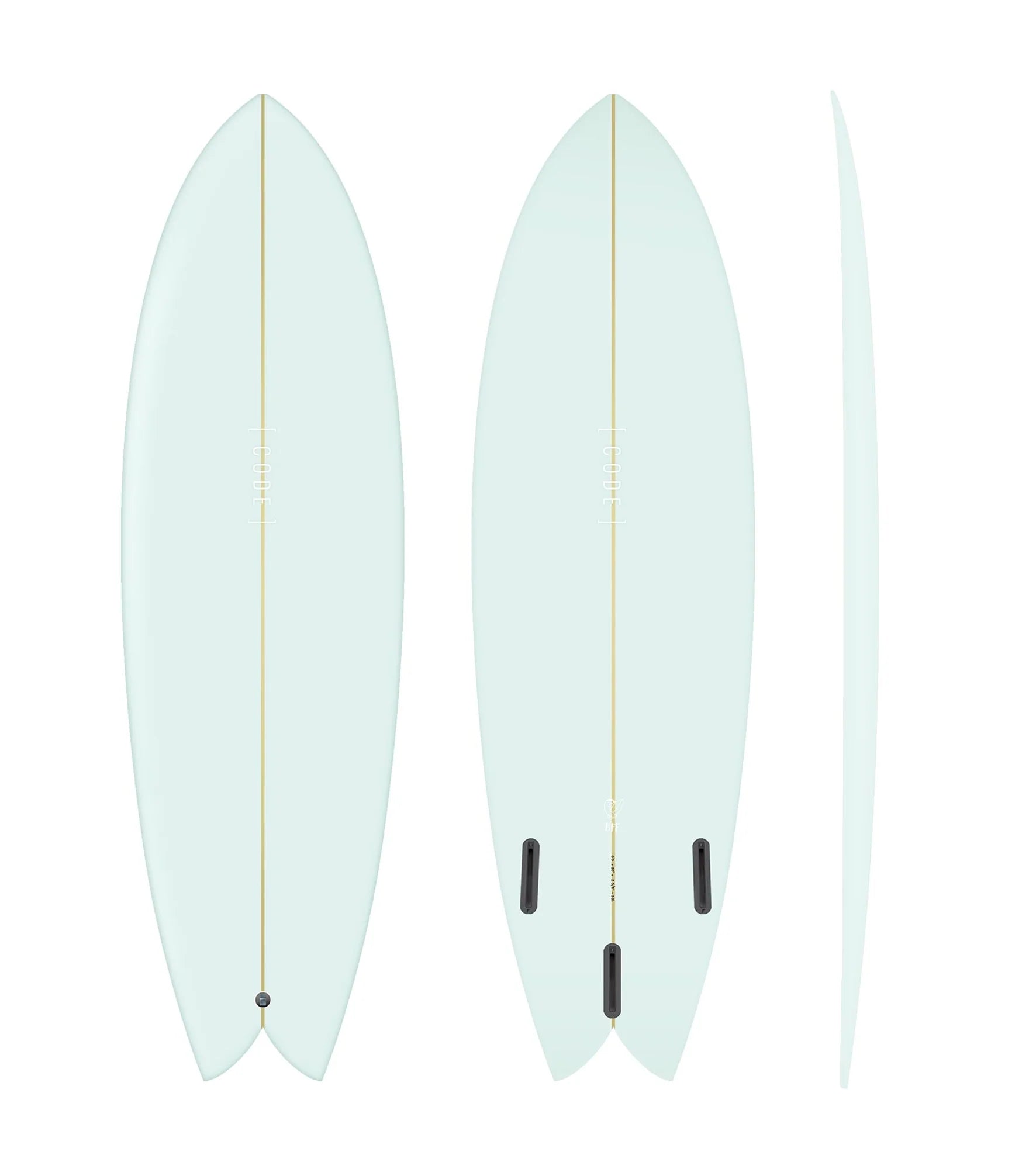 Code Surfboards Best Fish Forever PU - Futures - 3 Fin