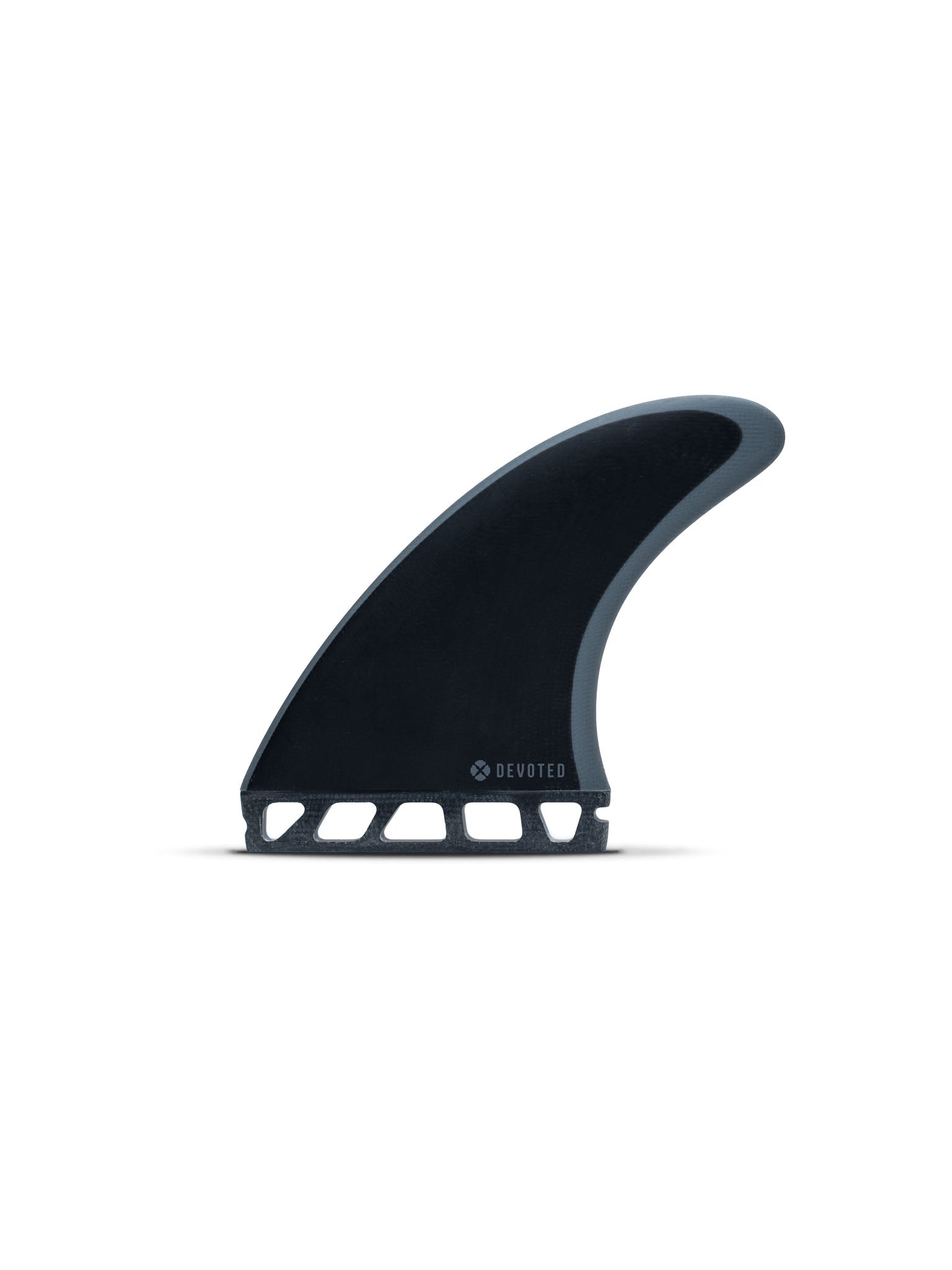 Devoted Futures Single Tab Thruster Fin Set Fibreglass