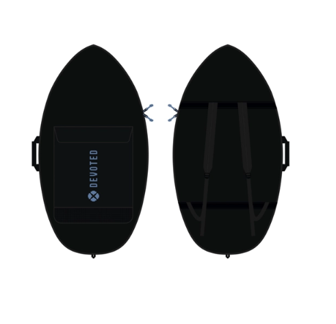 Devoted Skimboard 5mm Lite Bag Black Noordzee Boardstore Surfshop Scheveningen Skimboarding bag