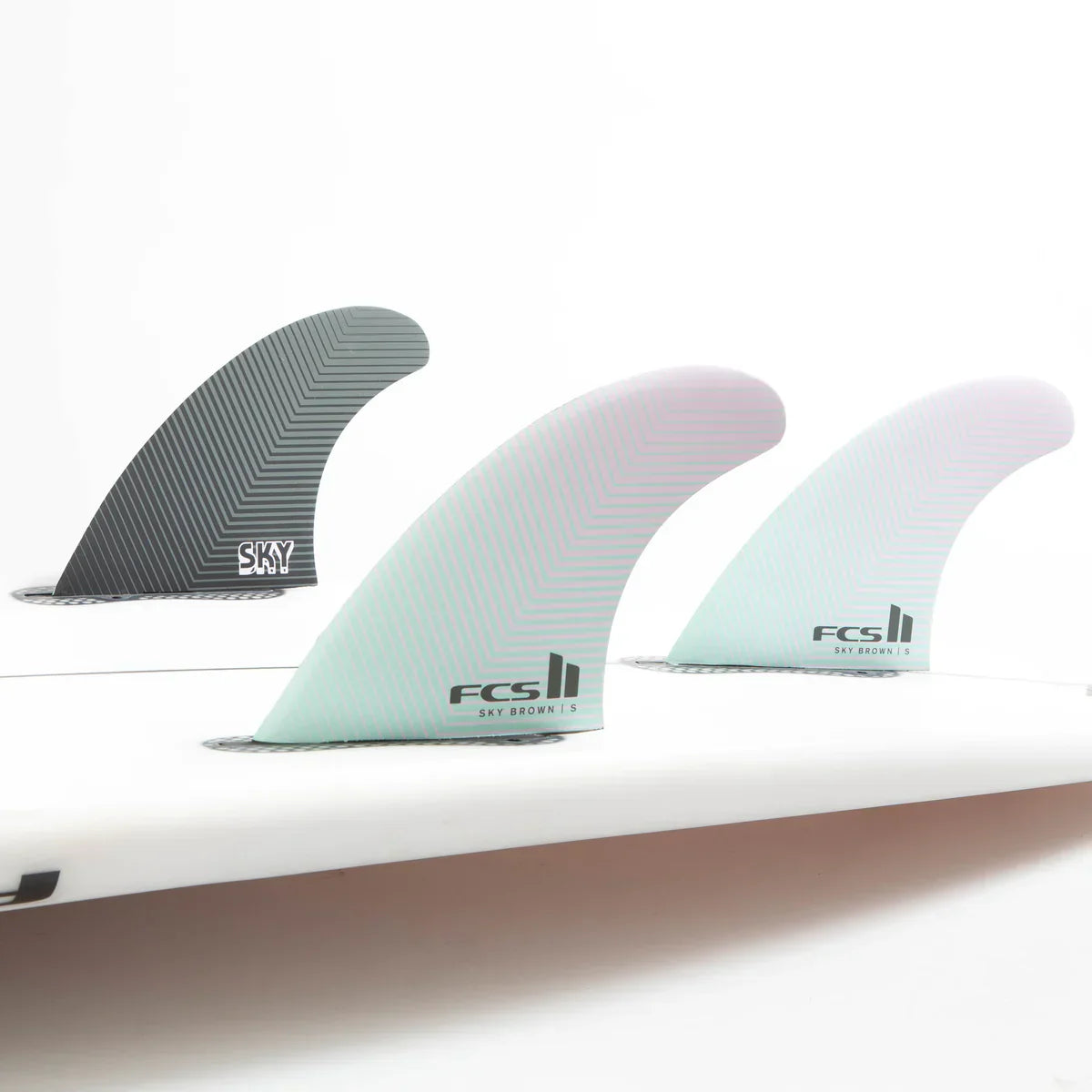 FCS II Sky Brown Performance Core Thruster Fins