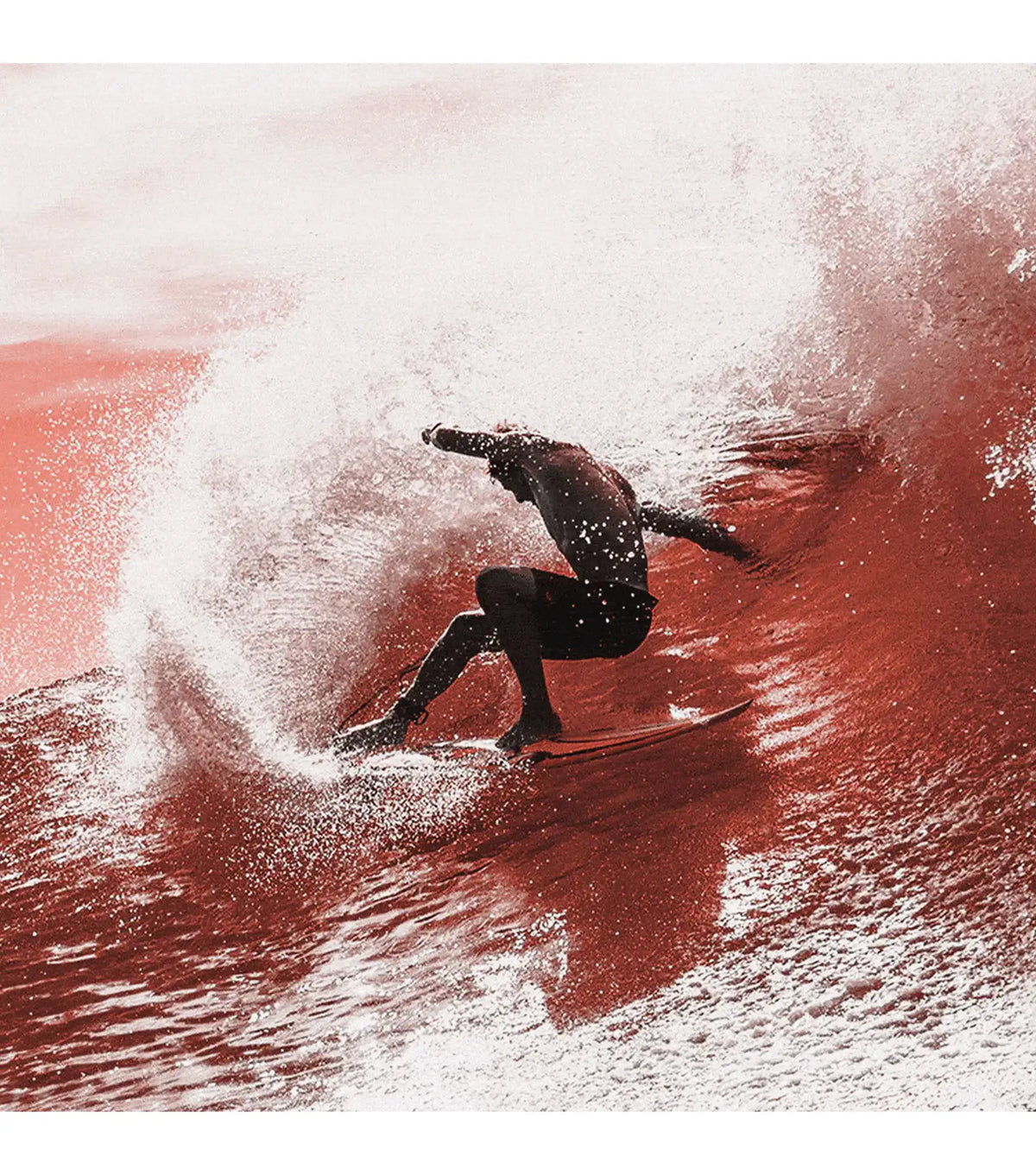 FCS II Sharpeye Performance Core Thruster Fins - Black / Red