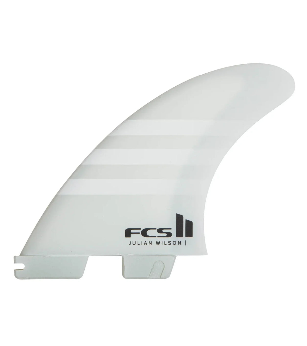 FCS II Julian Wilson Performance Core Thruster Fins - White