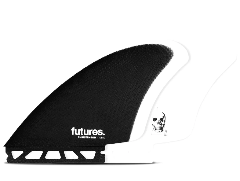 Futures Christenson Twin keel Surfshop Noordzee Surf Boardstore Holland scheveningen Black