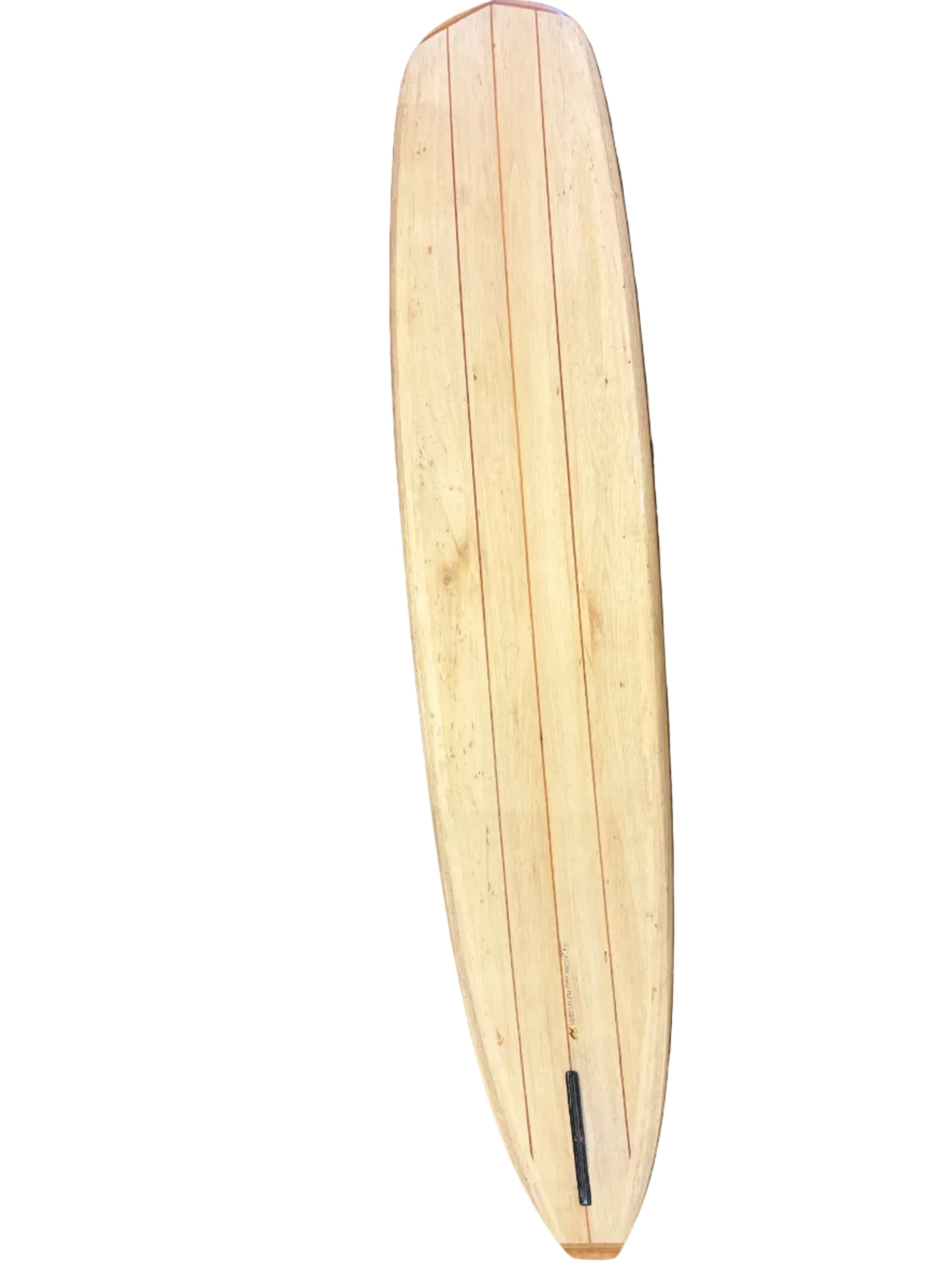 Used Unique Balsa Longboard from Equador 9'6