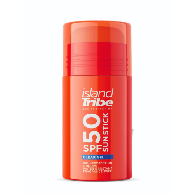 Island Tribe - SUN STICK - SPF 50 CLEAR GEL - Oxybenzone Free