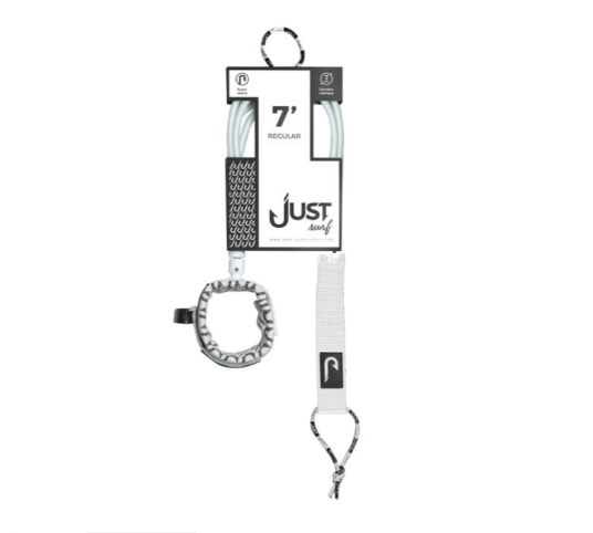 Just Surf Supply - Leash Surf Regular 7ft - White