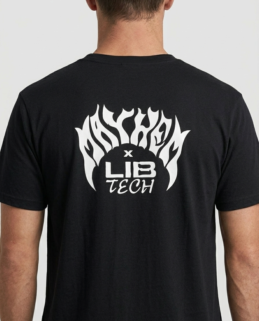 Lost Mayhem t-shirt tee shirt surfshop noordzee libtech black Noordzee Boardstore Clothing Sale Walden Surfboards GSI Modern