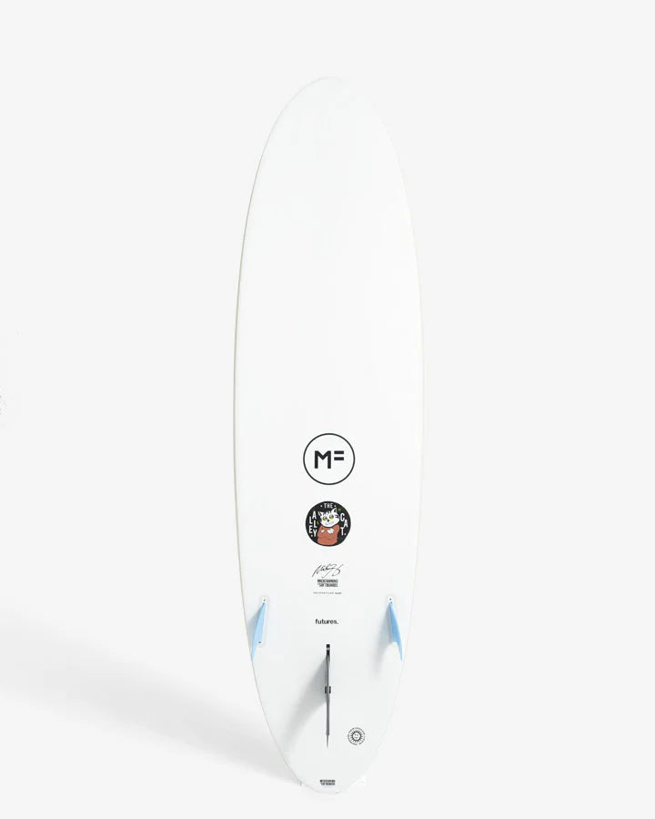 Mick Fanning Alley Cat Epoxy Lam White