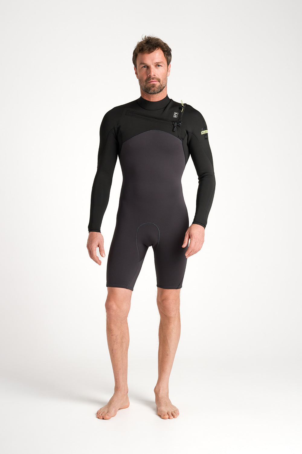 C-Skins NuWave Session Lite 2:2 Mens FL Chest Zip Spring