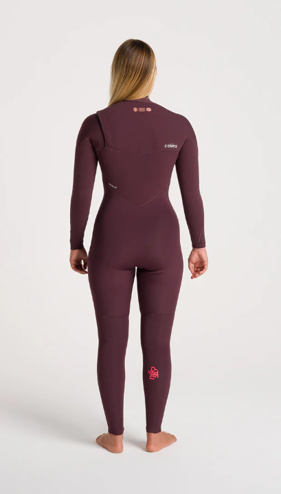 C-Skins NuWave ReWired 4:3 Womens GBS Chest Zip Steamer