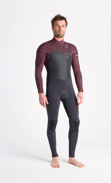 C-Skins Wired 4:3 Mens LQS Chest Zip Steamer