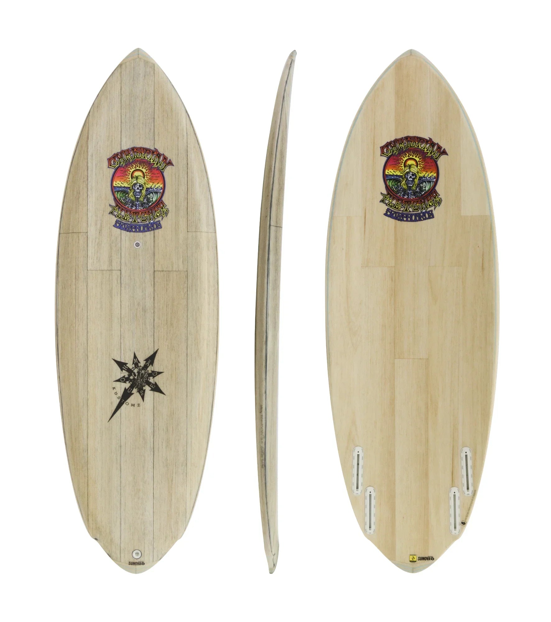 Sunova Doheny CF Morphlex Team - Futures - 4 Fin