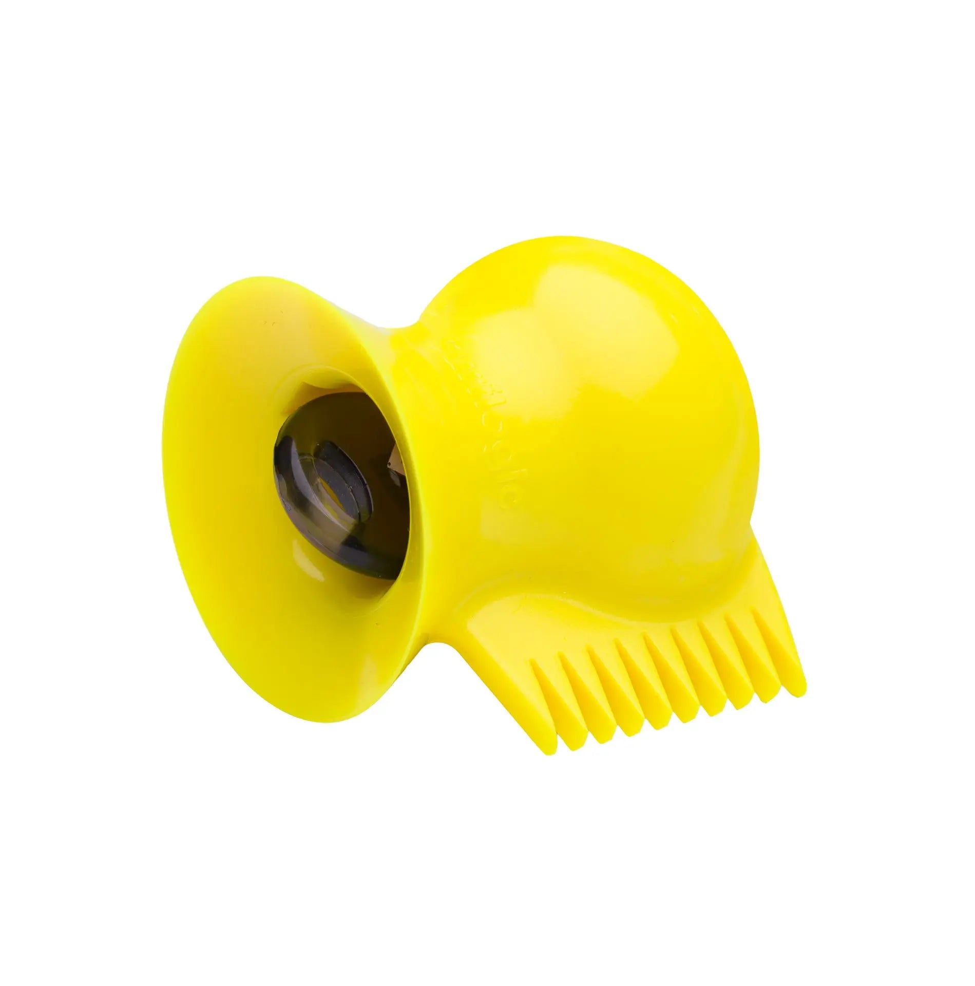 Surflogic Dino Wax Scraper, available at Noordzee Boardstore. This compact and ergonomic wax scraper
