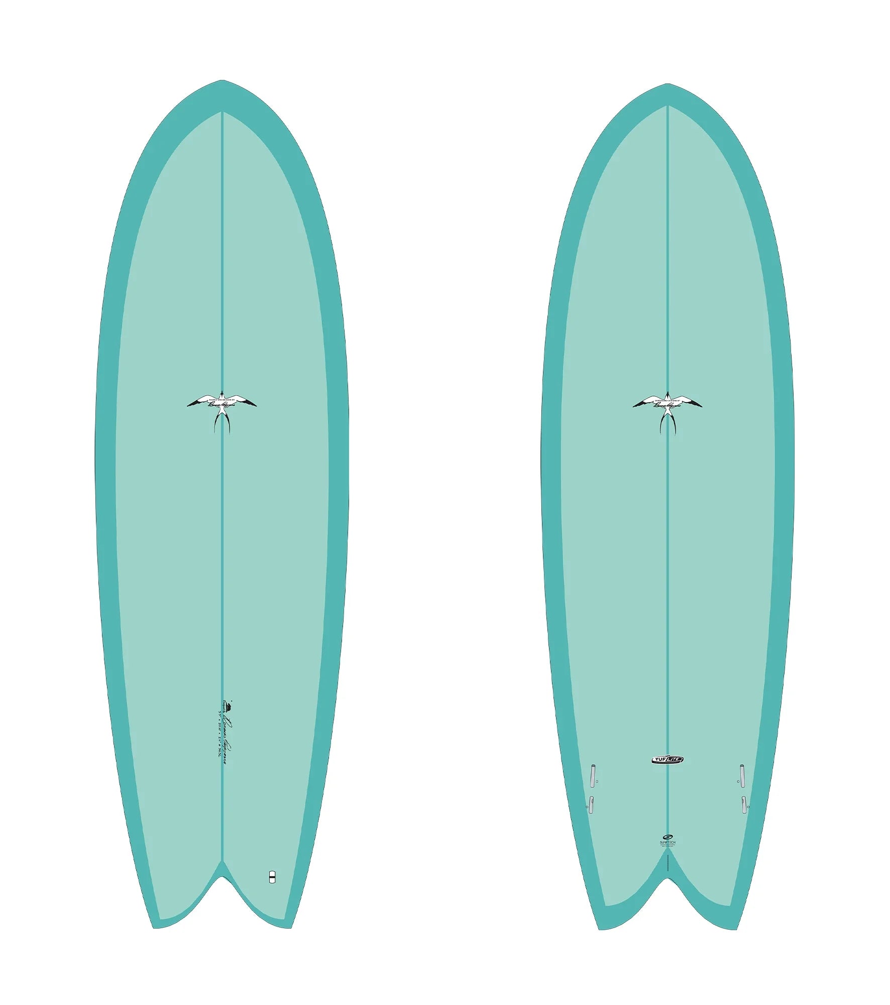 Takayama Humu Fish - Tuflite - FCS II - 2 Fin