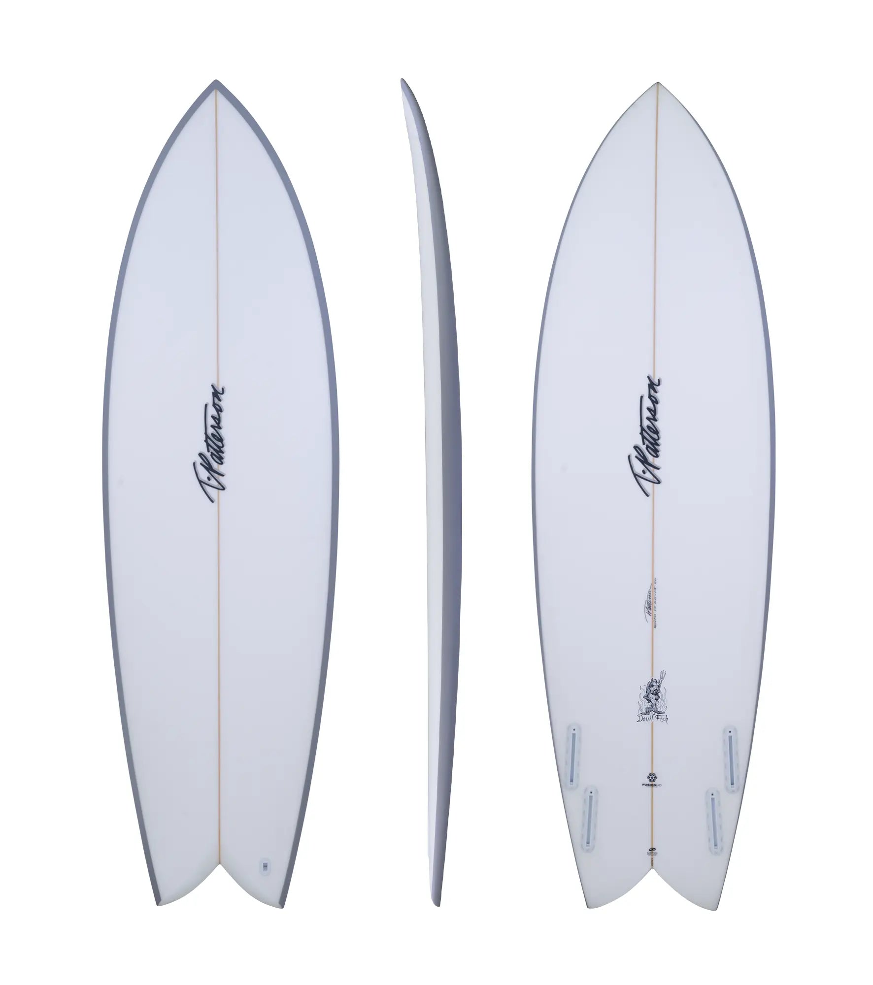 Timmy Patterson Devil Fish - Fusion Pro - Futures - 4 Fin