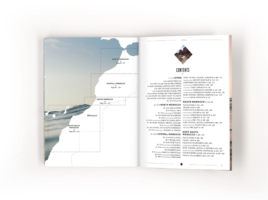 The I Love the Seaside Surf & Travel Guide to Morocco Noordzee Boardstore Surfshop Surfboards Wetsuits Surfbooks Surfschool Scheveningen Surfles