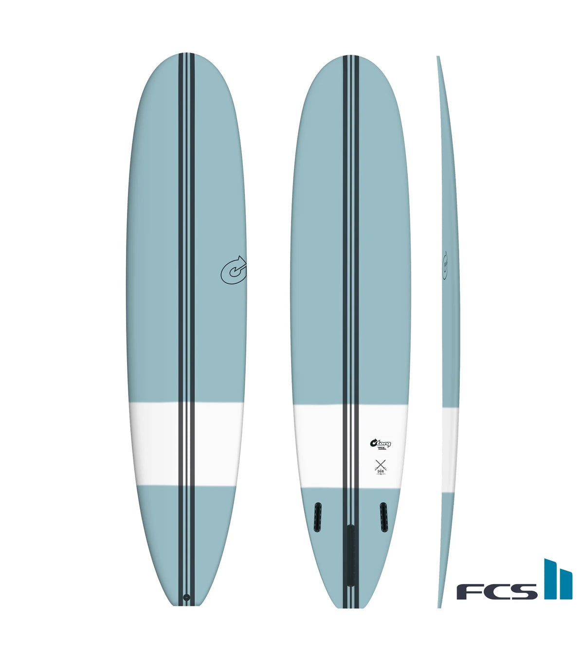 Torq The Don XL TEC - FCS II - 2 + 1 Fin - Ice Blue