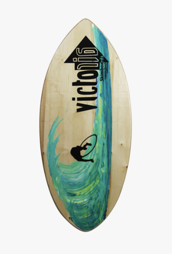 Victoria Skimboard Woody Glass Noordzee Boardstore Surf Skimboard Scheveningen Surfshop