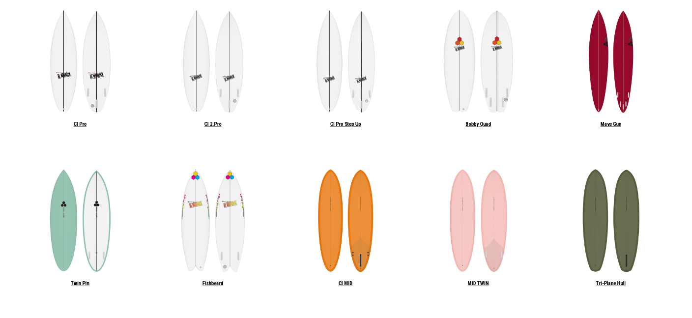 Noordzee Boardstore offers all models from Channel Islands surfboards Al merrick Britt Merrick Olatu Surfshop Order PU