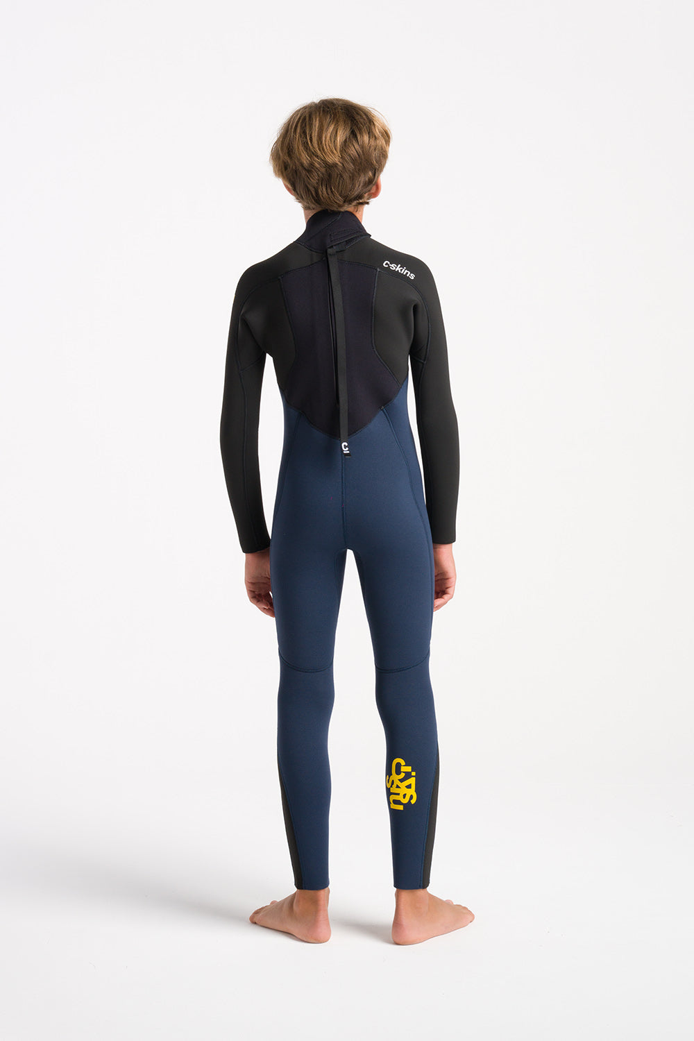 C-Skins Wetsuits NuWave Legend 4:3 Junior GBS Steamer-BSBKML-J2XL BSBKML Noordzee Boardstore surfshop Scheveningen