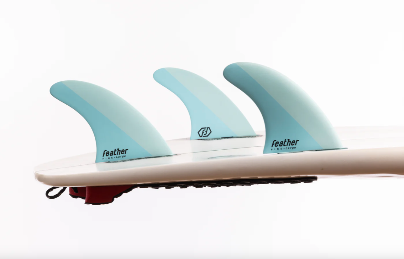 featherfins ultralight futures blue pastel gony pro surfer noordzee boardstore noordz zuid waddenzee baltic surf perfect