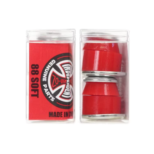 independent bushings 88 soft red noordzee boardstore surfshop skateshop scheveningen kickflip perfect surf