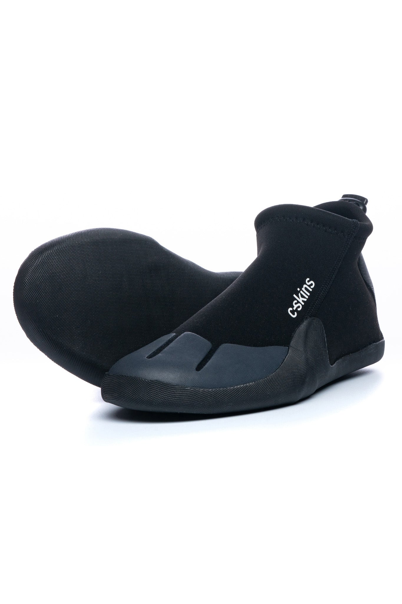C-Skins Wetsuits C Legend 3mm Adult RT Reef Boots-BLACK-CHARCOAL-10 Noordzee Boardstore surfshop Scheveningen