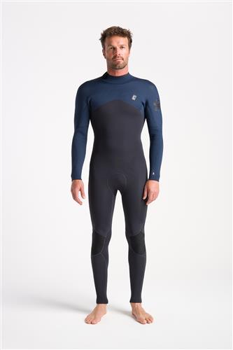 C-Skins Wetsuits Session 4:3 Mens GBS Back Zip Steamer - AN-BSX-WI - 2XL AN-BSX-WI Noordzee Boardstore surfshop Scheveningen