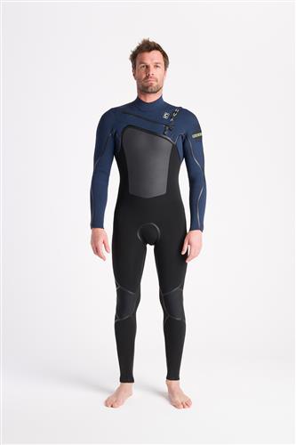 C-Skins Wetsuits NuWave Wired 5:4 Mens LQS CZ Steamer-BK-BSX-CG-L BK-BSX-CG Noordzee Boardstore surfshop Scheveningen