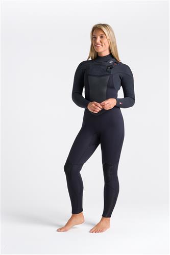 C-Skins Wetsuits C-ReWired 5:4 Womens GBS Chest Zip Steamer-RV-XS-CR-10 RV-XS-CR-10 Noordzee Boardstore surfshop Scheveningen