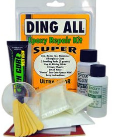 Dingall ding all super epoxy repair kit Noordzee Boardstore surfshop Scheveningen