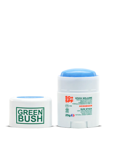 Greenbush greenbush sunscreen stick - spf 50+ - mineral - blue - 25 g Noordzee Boardstore surfshop Scheveningen