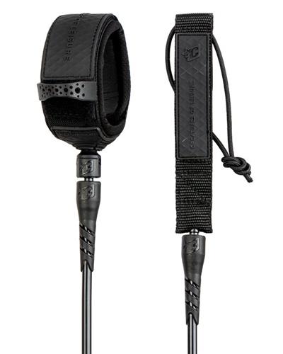 Creatures of Leisure longboard ankle 9 : black black black black Noordzee Boardstore surfshop Scheveningen