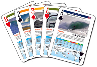 Low Pressure surf playing cards Noordzee Boardstore surfshop Scheveningen