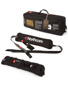 Northcore “double overhead”soft roofracks Noordzee Boardstore surfshop Scheveningen