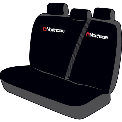 Northcore triple rear seat cover: black Noordzee Boardstore surfshop Scheveningen