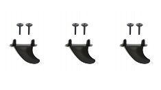 Vision flare soft surfboard fin set with screw Noordzee Boardstore surfshop Scheveningen