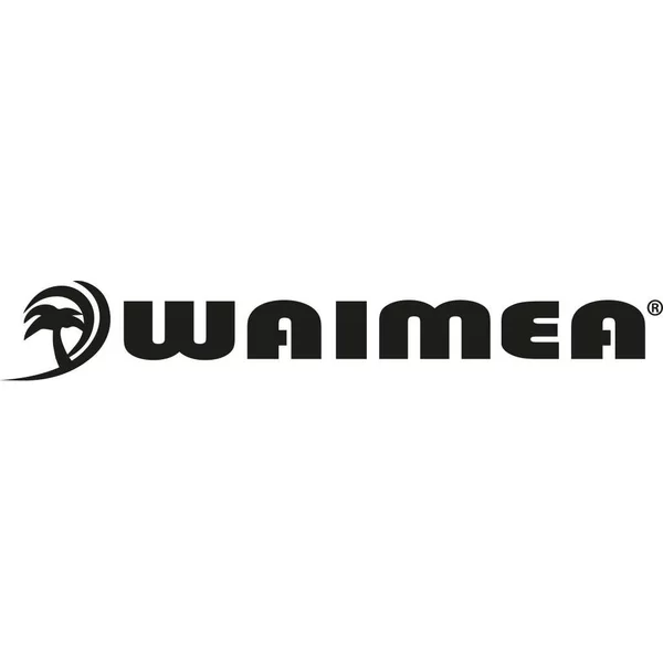 The Waimea logo, a symbol of accessible and reliable surf gear for everyday fun, available at our shop. Noordzee Boardstore surfshop Surfschool webshop surfboardrepairs Scheveningen