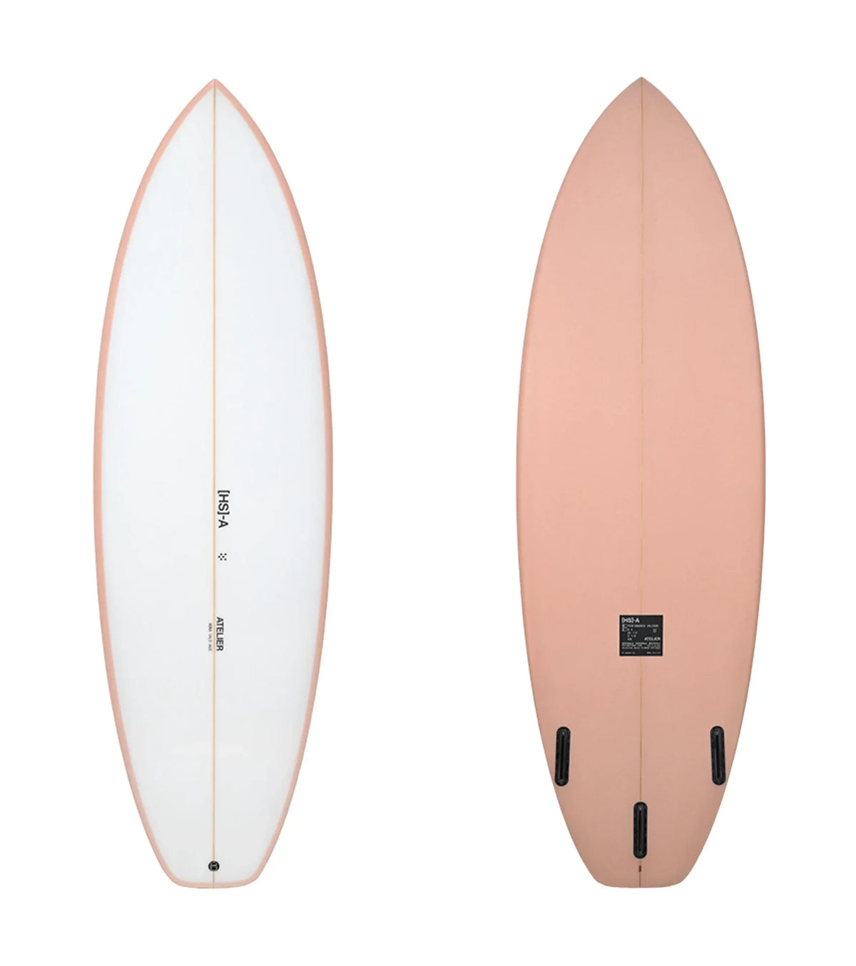 HS Atelier Performance Cruiser PU - Futures - 3 Fin - Salmon