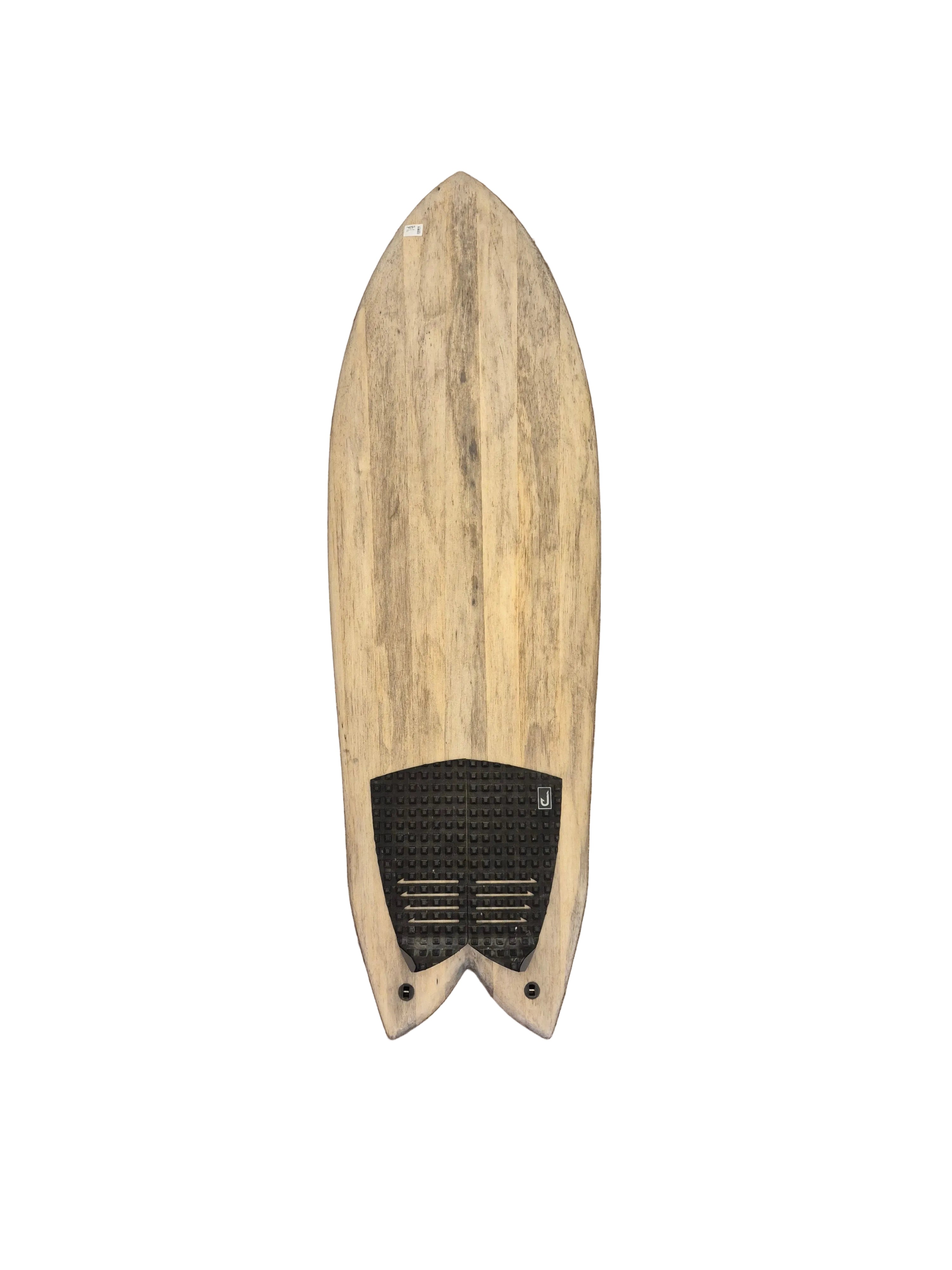 Agave Wood Houten Fish oosting surfboard noordzee boardstore surfshop gebruikte surfboards sale