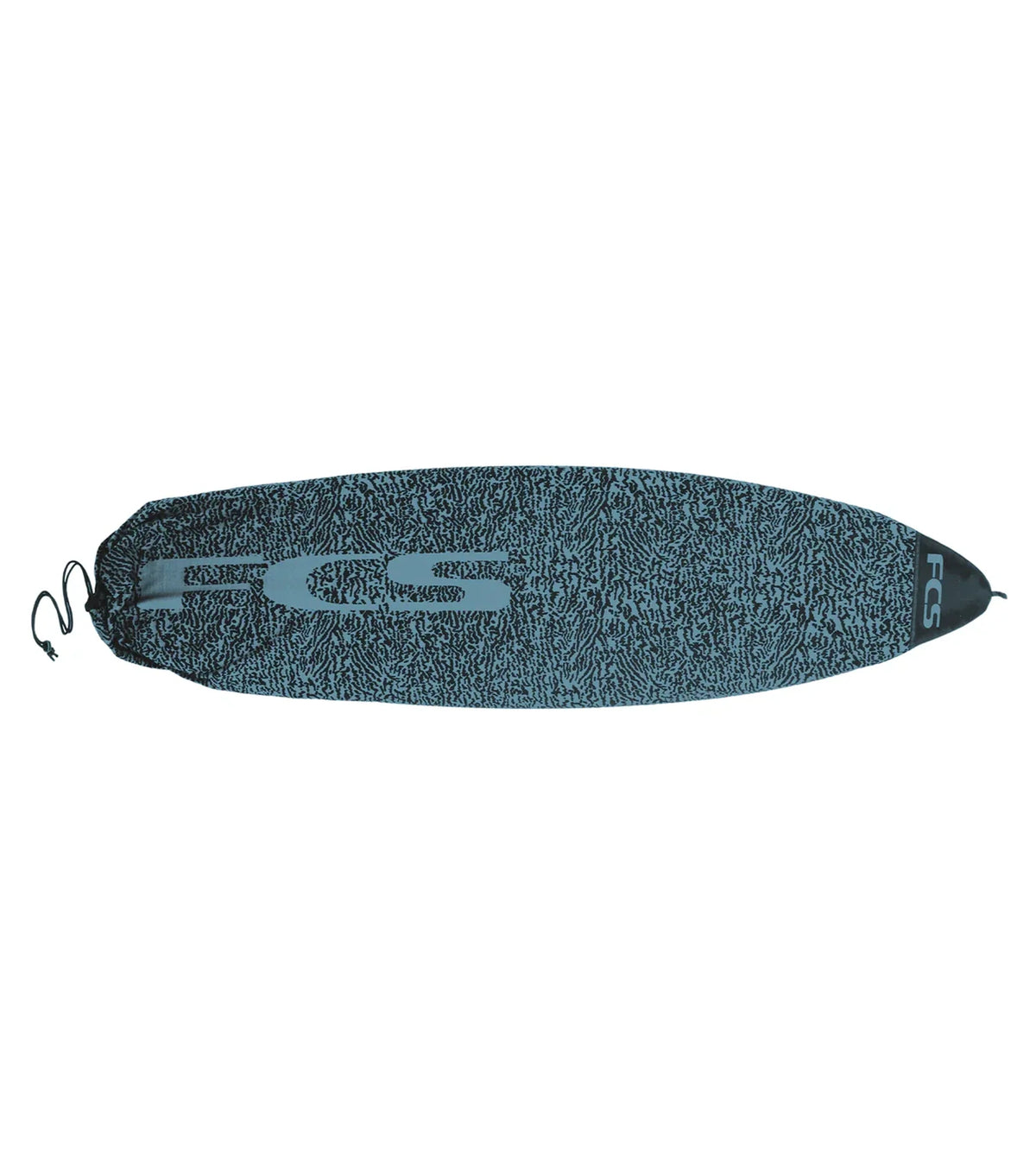 FCS Stretch Funboard Board Cover - Tranquil Blue