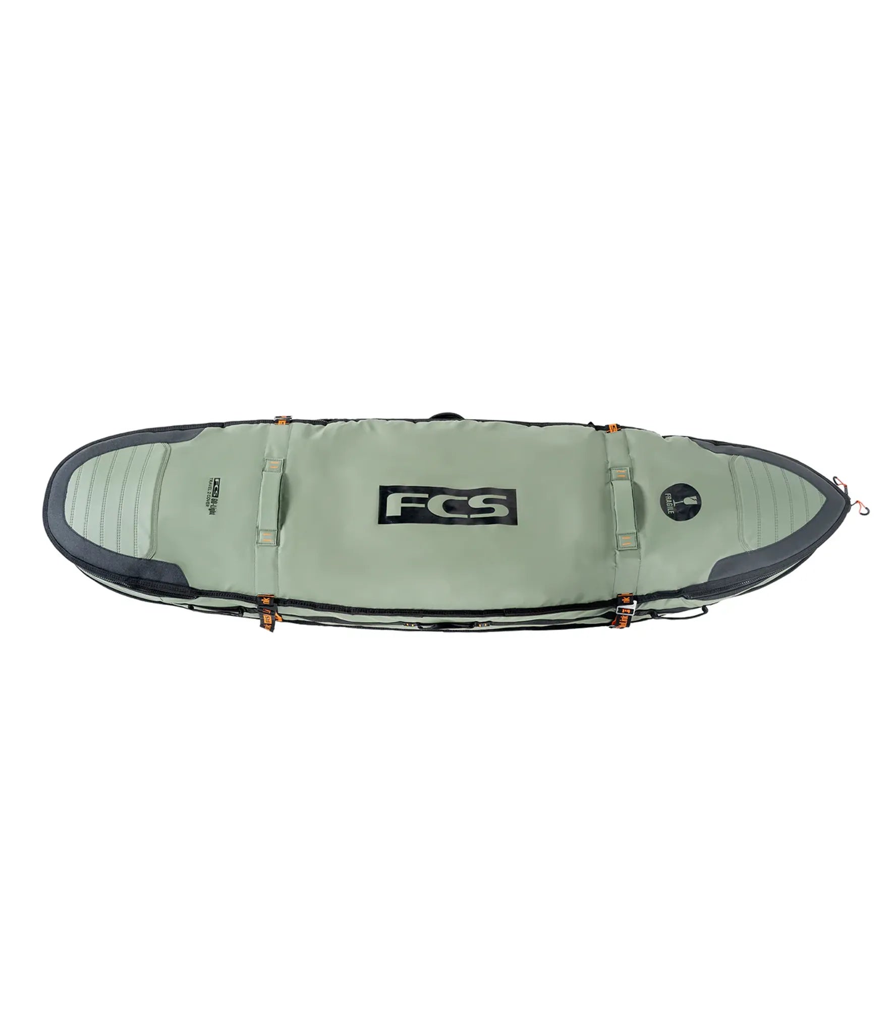 FCS Travel 2 Mid-Length Board Bag GO-Light
