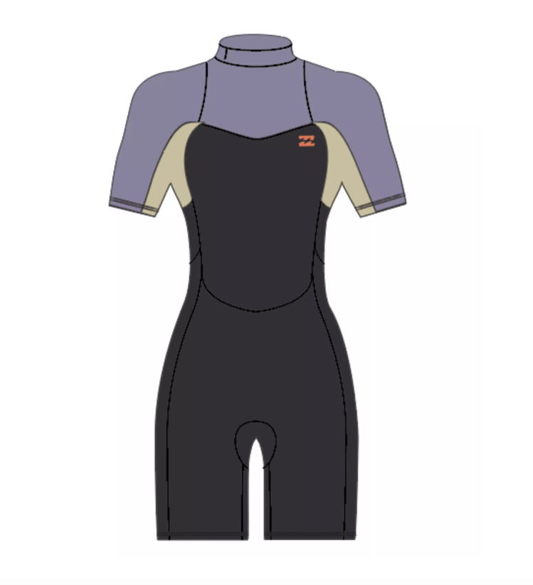 Billabong Wetsuits Women Synergy Spring noordzee boardstore scheveningen