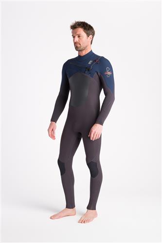 C-Skins Wetsuits  NuWave ReWired 5:4 Mens Chest Zip Steamer-MT-MX-BSX-2XL MT-MX-BSX Noordzee Boardstore surfshop Scheveningen