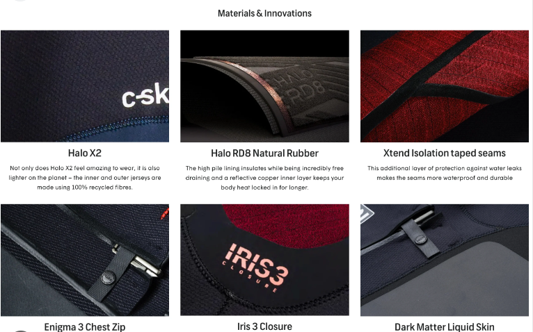 C-Skins Wired+ 6:5 Mens LQS Hooded Steamer Noordzee Boardstore war winter wetsuit cold ice water scandinavia artic baltic surf 3